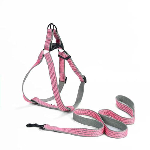 Einstellbare Hund Y Harness Atmungsaktive Reflektierende Welpen Harness Leine für Kleine Medium Große Hund Chihuahua Weste Labrador Pet Suppli von Fenhaodian