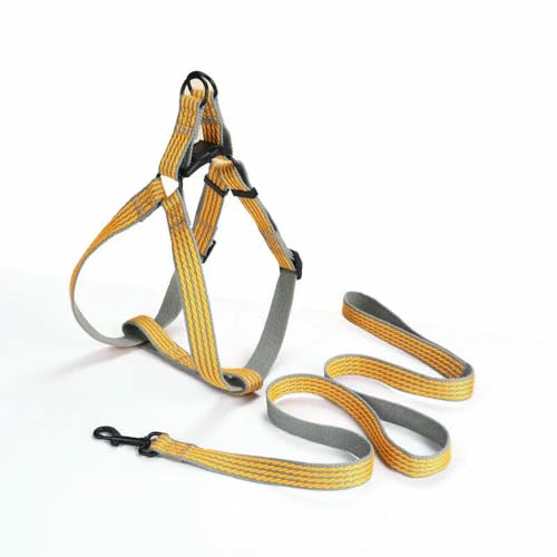 Einstellbare Hund Y Harness Atmungsaktive Reflektierende Welpen Harness Leine für Kleine Medium Große Hund Chihuahua Weste Labrador Pet Suppli von Fenhaodian