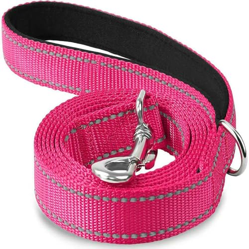 Katzen Hunde Geschirr Halsband Blei Gurt Nacht Reflexion Hund Haustier Abschleppseil 1.2/1.5/1,8 m Schutz Seil Pet Walking Training Leine von Fenhaodian