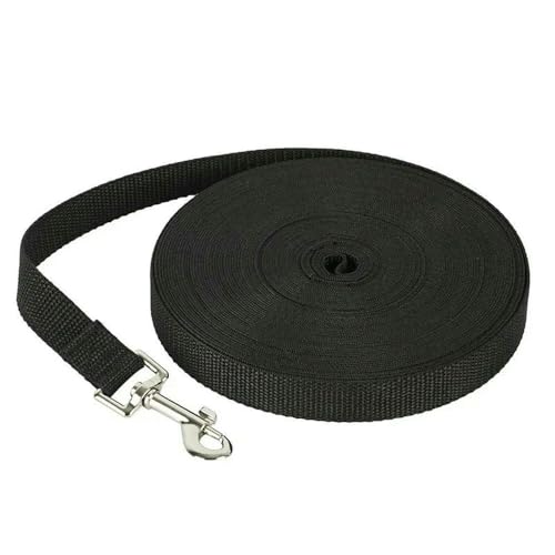 Lange Hundeleine aus Nylon für kleine und große Hunde, Katzen, zum Wandern im Freien, für Welpen, langlebiger Labrador-Traktionsgurt 1,5 m 3 m 10 m 30 m von Fenhaodian