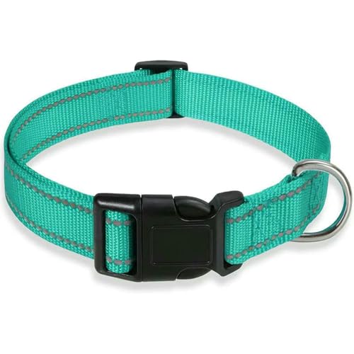 Reflektierender Hundehalsbandgurt mit verstellbarem Sicherheitshalsband aus Nylon für Haustiere, Zugseil für Haustiere, geeignet für kleine und mittelgroße Haustiere Reflektierender Hundehalsbandgurt mit verstellbarem Sicherheitshalsband aus Nylon für Haustiere, Zugseil für Haustiere, geeignet für kleine und mittelgroße Haustiere von Fenhaodian