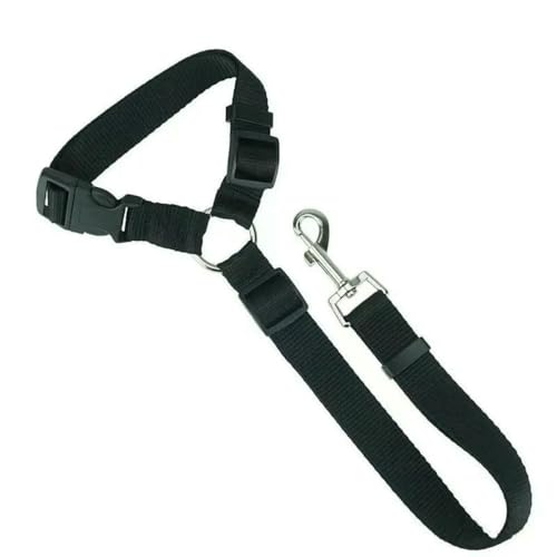 Zwei-in-eins-Sicherheitsgurt für Haustiere im Auto, Nylon-Leine, Sicherheitsgurt für den Rücksitz, verstellbares Hundegeschirr, Halsband, Haustierzubehör Zwei-in-eins-Sicherheitsgurt für Haustiere im Auto, Nylon-Leine, Sicherheitsgurt für den Rücksitz, verstellbares Hundegeschirr, Halsband, Haustierzubehör von Fenhaodian