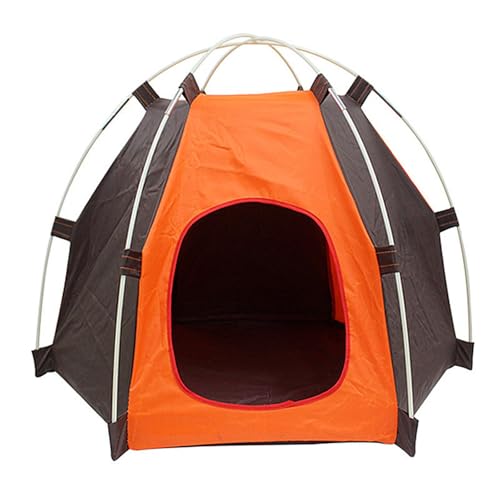 Faltbares Haustierzelt, Sonnenschutz, halbgeschlossen, abnehmbar, leicht zu montieren, Zwinger, Haustierbett für Kätzchenpicknick im Freien Faltbares Haustierzelt, Sonnenschutz, halbgeschlossen, abnehmbar, leicht zu montieren, Zwinger, Haustierbett für Kätzchenpicknick im Freien von Fenteer