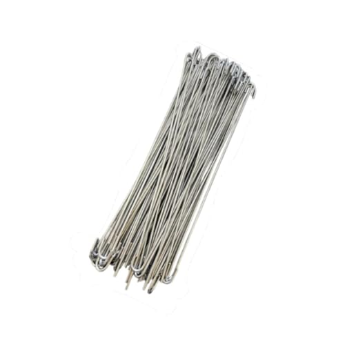 Fenteer 100 Stück Maschendrahtzaunbinder Befestigungswerkzeuge Rostfreie Hakenbinder Bindedrähte für Gartenhundezaunlatten Reparaturzubehör, 8 Inch Fenteer 100 Stück Maschendrahtzaunbinder Befestigungswerkzeuge Rostfreie Hakenbinder Bindedrähte für Gartenhundezaunlatten Reparaturzubehör, 8 Inch von Fenteer