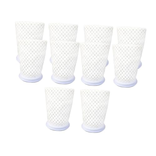 Fenteer 10x Aquarium Socken Schutt Befestigung Tasche Waschbar Effiziente Nass Trocken Net für Fisch Tank Filtration Material Teich, 20 cm von Fenteer