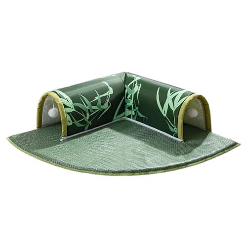 Fenteer 2-in-1-Katzenbett, Spieltunnel, Katzen-Aktivitätszentrum, Übung mit Abnehmbarer, waschbarer Matte, Spielhütte für, Hunde, für draußen und, Grün Fenteer 2-in-1-Katzenbett, Spieltunnel, Katzen-Aktivitätszentrum, Übung mit Abnehmbarer, waschbarer Matte, Spielhütte für, Hunde, für draußen und, Grün von Fenteer