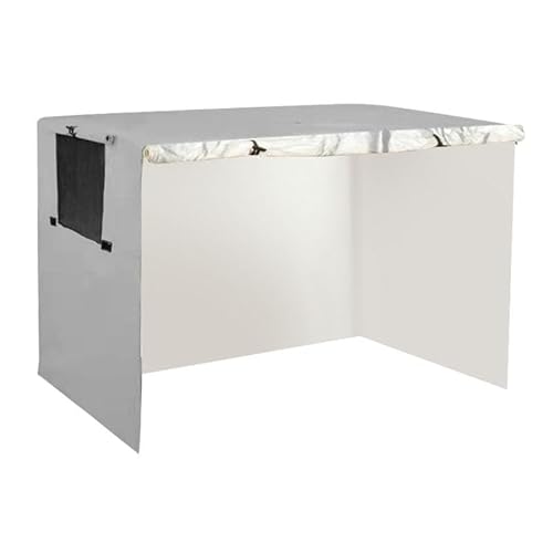 Fenteer 210 Oxford-Stoff-Abdeckung für Haustierhütten, Hundekäfig-Abdeckung, Winddicht, regenfest, langlebig für Herbst und Winter, 61cmx48cmx50cm Fenteer 210 Oxford-Stoff-Abdeckung für Haustierhütten, Hundekäfig-Abdeckung, Winddicht, regenfest, langlebig für Herbst und Winter, 61cmx48cmx50cm von Fenteer