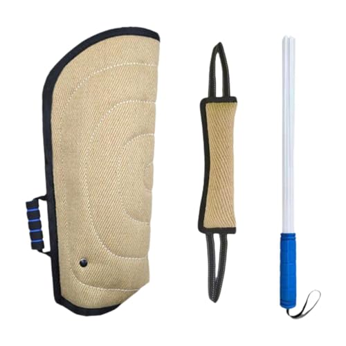 Fenteer 3 stück beißarm Ärmel Hund Training Stick Trainingsgeräte Interaktive Spielen beißkissen Schlepper Spielzeug für Outdoor Schlepper von, Schwarz Fenteer 3 stück beißarm Ärmel Hund Training Stick Trainingsgeräte Interaktive Spielen beißkissen Schlepper Spielzeug für Outdoor Schlepper von, Schwarz von Fenteer