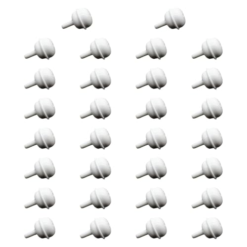 Fenteer 30 Stück gewichtete Bälle für Aquarien, Strohperlen, zu verwenden, Ersatz für universelle Ersatzteile, Robustes Zubehör, CO2-Gravitationsball von Fenteer