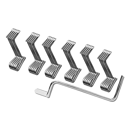 Fenteer 30x Zaunspanner Werkzeug Zaundraht Spannwerkzeug, Metall Stacheldraht Zaun Werkzeug für Landwirtschaftliche Zäune, Gartenzaun Draht von Fenteer
