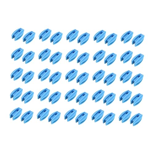 Fenteer 50 stück Elektrische Zaun Isolator Post Enden Termine Fitting Mehrzweck Leicht Installieren Landwirtschaft Zäune Zubehör, Blau Fenteer 50 stück Elektrische Zaun Isolator Post Enden Termine Fitting Mehrzweck Leicht Installieren Landwirtschaft Zäune Zubehör, Blau von Fenteer