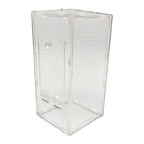 Fenteer Acryl Mantises Terrarium Tier Lebensraum Käfig Tragbare Professionelle Transparent Landschaftsbau Raum Atmungsaktive Mantises Käfig Fenteer Acryl Mantises Terrarium Tier Lebensraum Käfig Tragbare Professionelle Transparent Landschaftsbau Raum Atmungsaktive Mantises Käfig von Fenteer