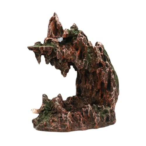 Fenteer Aquarium-Steinornament, Dekoration für Aquarium, Basteln, Versteck für Betta, künstliches Aquarium, Landschaftsornament für Aquarium-Dekor Fenteer Aquarium-Steinornament, Dekoration für Aquarium, Basteln, Versteck für Betta, künstliches Aquarium, Landschaftsornament für Aquarium-Dekor von Fenteer