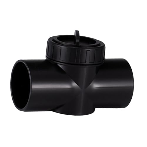 Fenteer Aquarium-Steuerventil Auslassrohr Hochleistungsfähige, robuste Befestigungen Einstellbar Kompakt zu installierender Anschlussbeschlag, Schwarz 40mm Fenteer Aquarium-Steuerventil Auslassrohr Hochleistungsfähige, robuste Befestigungen Einstellbar Kompakt zu installierender Anschlussbeschlag, Schwarz 40mm von Fenteer