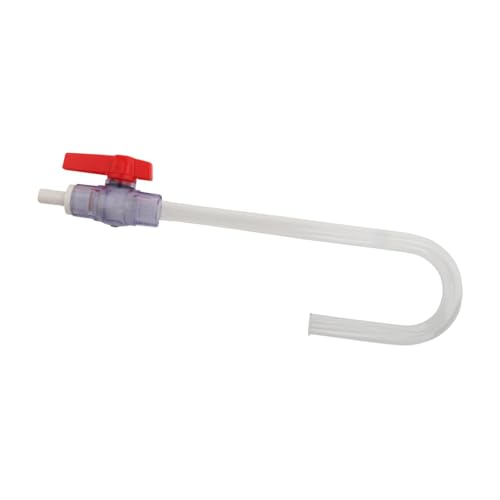 Fenteer Aquarium Wasserfüllers Rohr Wasser -Refiller -Rohrteile Aquarium Wasserwechslerarmatur Automatisch obere Automatikwasserfüllrohrrohr, Klar, 12 Mm von Fenteer