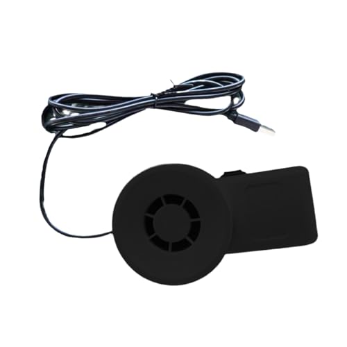 Fenteer Aquarium Wasserkühlventilator kompakt 2 Level Geschwindigkeit Verstellbarer Stiller Fischtankkühlventilator für Süßwasser und Salzwasser, Weiß von Fenteer