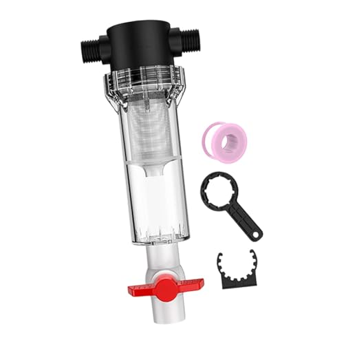 Fenteer Aquarium-pumpe, Sedimentwasser, 1/2-Zoll-Gewinde, auslaufsicher, Geschenke, Dichtungsring, professionelles Reiniger-Zubehör, 40 Mesh Fenteer Aquarium-pumpe, Sedimentwasser, 1/2-Zoll-Gewinde, auslaufsicher, Geschenke, Dichtungsring, professionelles Reiniger-Zubehör, 40 Mesh von Fenteer