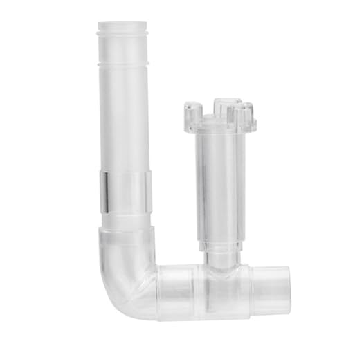 Fenteer Aquariumfilter, praktischer transparenter, Einstellbarer Membranauslass-Skimmer zur Ölentfernung für Aquarien, Haushaltsaquariumteile, T13 - Die wunderbare von Fenteer
