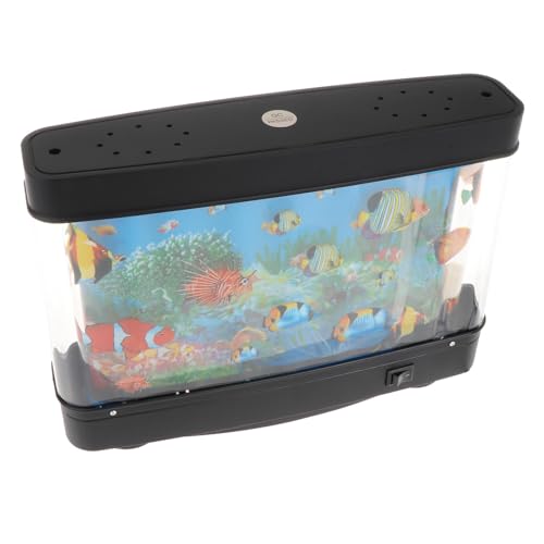 Fenteer Aquariumlampe, Tropische Fische, Nachtlicht, künstliche Tropische Landschaftslampe, Dekor, für Wohnzimmer, Schreibtisch, Wohnheim, Stil b Fenteer Aquariumlampe, Tropische Fische, Nachtlicht, künstliche Tropische Landschaftslampe, Dekor, für Wohnzimmer, Schreibtisch, Wohnheim, Stil b von Fenteer