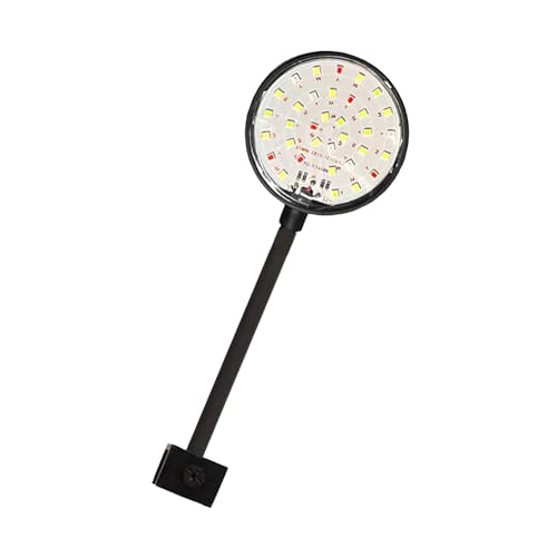 Fenteer Aquariumlicht, USB-Klemmlicht, Aquariumlampe, 360° drehbar, für Süßwasseraquarien, Landschaftsbau, Pflanzenaquarienzubehör, 7W von Fenteer