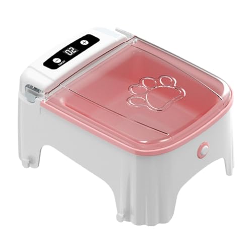 Fenteer Automatisch zeitgesteuerte Katzenfutterpapier -Lebensmittel -Spender wiederaufladbar Nicht Slip Cat Timed Feeding Cats Bow, Rosa Fenteer Automatisch zeitgesteuerte Katzenfutterpapier -Lebensmittel -Spender wiederaufladbar Nicht Slip Cat Timed Feeding Cats Bow, Rosa von Fenteer