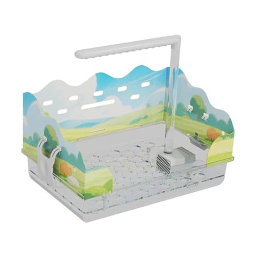 Fenteer Automatische Vogelbadewanne, Käfigzubehör mit fließendem Wasser, automatische Vogelbadedusche für Nymphensittiche, Frettchen, Sittiche, B Fenteer Automatische Vogelbadewanne, Käfigzubehör mit fließendem Wasser, automatische Vogelbadedusche für Nymphensittiche, Frettchen, Sittiche, B von Fenteer