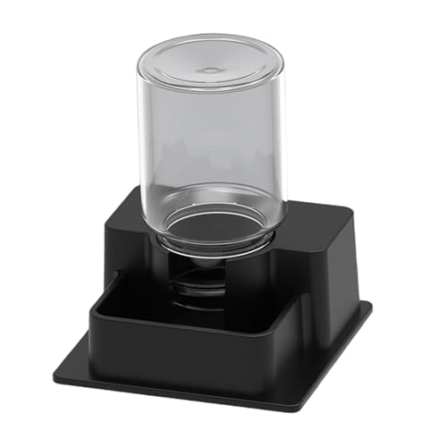 Fenteer Automatischer Wassernapf für Reptilien, Wasserspender, dekoratives Haustierzubehör, Trinkwerkzeug mit Flasche für Geckos, Eidechsen, Schwarz Fenteer Automatischer Wassernapf für Reptilien, Wasserspender, dekoratives Haustierzubehör, Trinkwerkzeug mit Flasche für Geckos, Eidechsen, Schwarz von Fenteer