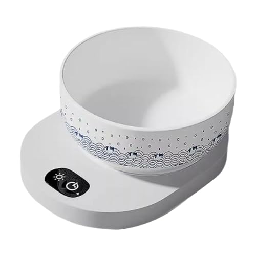 Fenteer Beheizter Futternapf, Haustier-Futternapf, USB, 380 ml, Haustier-Trinknapf mit konstanter Temperatur, Futternapf für den Innen- und Außenbereich im Fenteer Beheizter Futternapf, Haustier-Futternapf, USB, 380 ml, Haustier-Trinknapf mit konstanter Temperatur, Futternapf für den Innen- und Außenbereich im von Fenteer