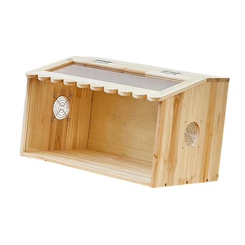 Fenteer Broodter Box für Hamster Mäuse Ratte Ornament Nest Box Hamster Zuchtbox Rutin Fütterungsbox für Rennläbchen Igel Hedgehog von Fenteer