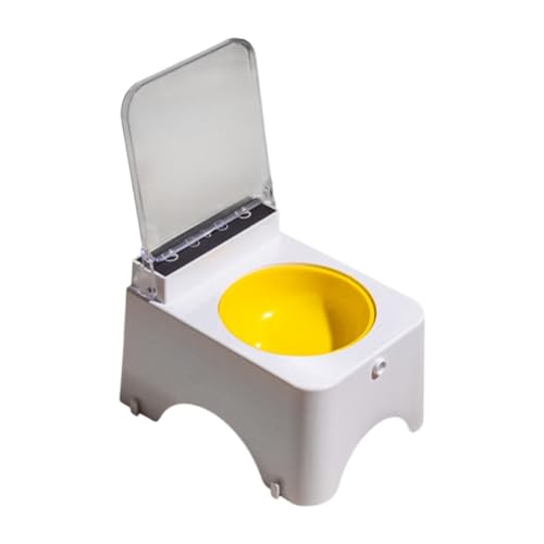 Fenteer Cat Bowl mit erhöhtem Stand Auto Open Cover Pet Bowl Schutzhals für Katzen Hunde Stall Smart Pet Feeder Snack Container, Pp -schüssel Fenteer Cat Bowl mit erhöhtem Stand Auto Open Cover Pet Bowl Schutzhals für Katzen Hunde Stall Smart Pet Feeder Snack Container, Pp -schüssel von Fenteer