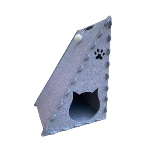 Fenteer Dreieck Katze Kratzer Katze Kratzer Spielzeug Mehrere Winkel Schutz Teppiche Schleifkrallen zum beißen des Kletterns fangen, Grau Fenteer Dreieck Katze Kratzer Katze Kratzer Spielzeug Mehrere Winkel Schutz Teppiche Schleifkrallen zum beißen des Kletterns fangen, Grau von Fenteer