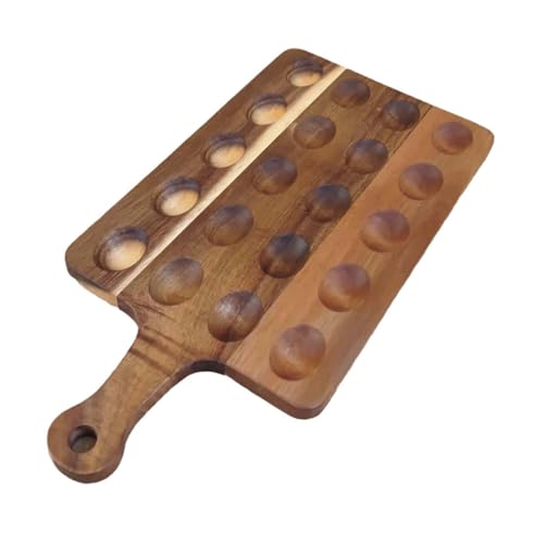 Fenteer Eierplatte Eierbehälter Holz Organizer Eggack Eierhalter für den Supermarktkühlschrank Fenteer Eierplatte Eierbehälter Holz Organizer Eggack Eierhalter für den Supermarktkühlschrank von Fenteer