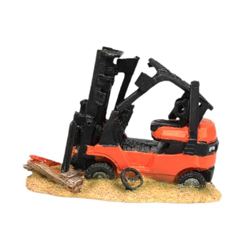 Fenteer Fischtank Dekoration Gabelstatue Fischspielzeug Hideaway Unterwasser Fischhöhle Aquarium Ornament Mikrolandschaft für kleine Fische von Fenteer