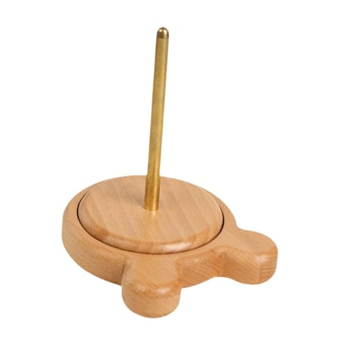 Fenteer Garnhalter aus, Garnspindel mit Drehmechanismus, Gestellspender für Stickerei, Heimhäkeln, Bastelzubehör, Bär von Fenteer