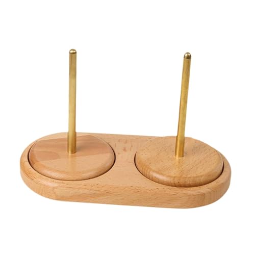 Fenteer Garnknäuelhalter, Fadengarnspindel, Geschenk, Holzband-Organizer, Aufbewahrungsständer, Spender für Bastelarbeiten, Nähen, Haushaltsbedarf Fenteer Garnknäuelhalter, Fadengarnspindel, Geschenk, Holzband-Organizer, Aufbewahrungsständer, Spender für Bastelarbeiten, Nähen, Haushaltsbedarf von Fenteer