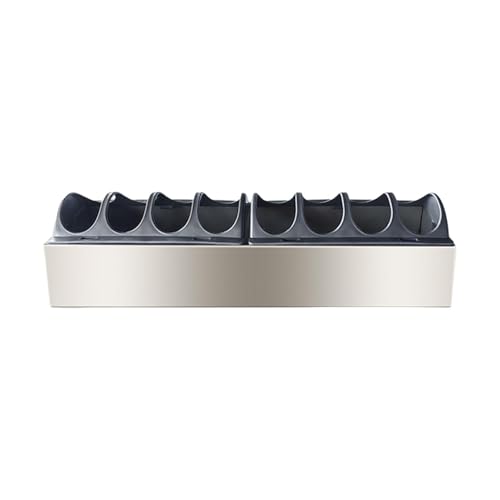 Fenteer Geflügelfuttertrog, Geflügelfutterschale, Behälter, kein Abfall, Metall-Kükenfutterspender für Hühnerküken, Wachteln, 40 cm X 11 cm X 7.5 Fenteer Geflügelfuttertrog, Geflügelfutterschale, Behälter, kein Abfall, Metall-Kükenfutterspender für Hühnerküken, Wachteln, 40 cm X 11 cm X 7.5 von Fenteer