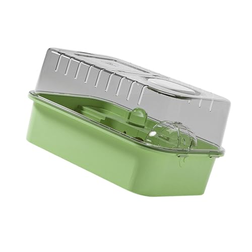 Fenteer Großer Hamsterkäfig, Kleintierkäfig, transparent, tragbar, mit zu öffnendem Obergehäuse, Hamsterlebensraum für Kaninchen, Mäuse, Meerschweinchen, GrÜn Fenteer Großer Hamsterkäfig, Kleintierkäfig, transparent, tragbar, mit zu öffnendem Obergehäuse, Hamsterlebensraum für Kaninchen, Mäuse, Meerschweinchen, GrÜn von Fenteer