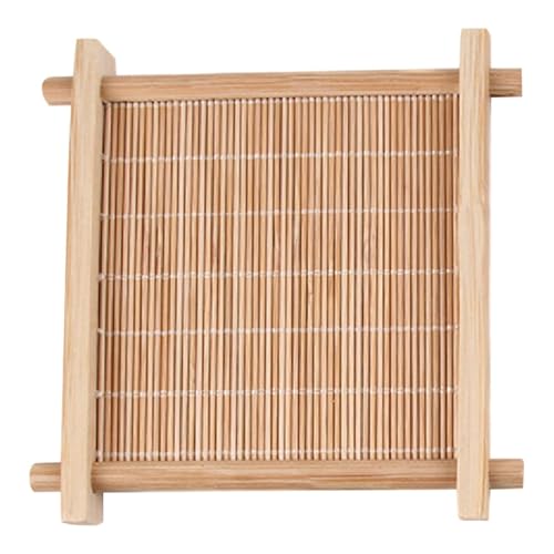 Fenteer Hamster Käfigkühlungsmatte Kissen Bambus robuste Kratzfeste Anit Meerschweinkühlung Schlafen Pad Cage Accessoires, 12cmx12cm Fenteer Hamster Käfigkühlungsmatte Kissen Bambus robuste Kratzfeste Anit Meerschweinkühlung Schlafen Pad Cage Accessoires, 12cmx12cm von Fenteer
