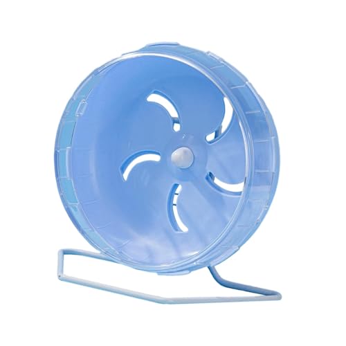 Fenteer Hamster-Laufrad, Hamster-Übungsball, Mehrzweck-Zubehör, stilvoll, geräuschlos, 17,5 cm, interaktives Spielzeug, atmungsaktiv, Blau Fenteer Hamster-Laufrad, Hamster-Übungsball, Mehrzweck-Zubehör, stilvoll, geräuschlos, 17,5 cm, interaktives Spielzeug, atmungsaktiv, Blau von Fenteer