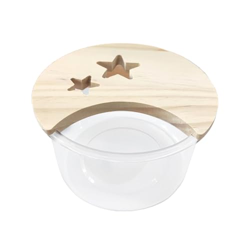 Fenteer Hamster Sandbad Box Sandbad Dusche Zimmer Käfig Zubehör Badewanne Sand Behälter für Frettchen Chinchilla Eichhörnchen Igel, rund groß Fenteer Hamster Sandbad Box Sandbad Dusche Zimmer Käfig Zubehör Badewanne Sand Behälter für Frettchen Chinchilla Eichhörnchen Igel, rund groß von Fenteer