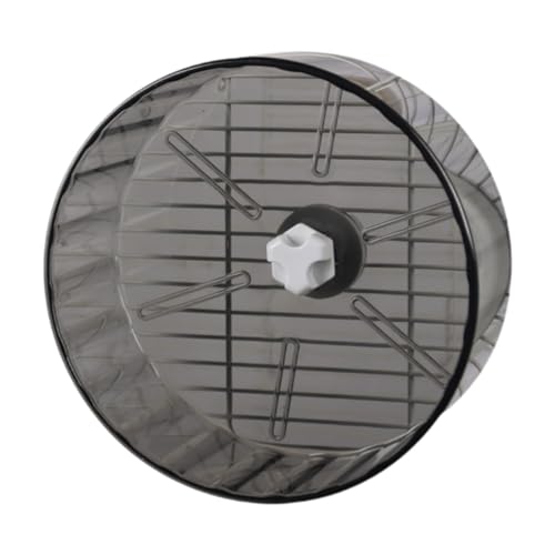 Fenteer Hamster-Übungsrad, Laufrad, geräuschlos, 20 cm, Hamster, geräuschloses Rollspielzeug, Jogging-Rad für Igel, Maus, kleines Haustier, Rennmaus, Grau Fenteer Hamster-Übungsrad, Laufrad, geräuschlos, 20 cm, Hamster, geräuschloses Rollspielzeug, Jogging-Rad für Igel, Maus, kleines Haustier, Rennmaus, Grau von Fenteer