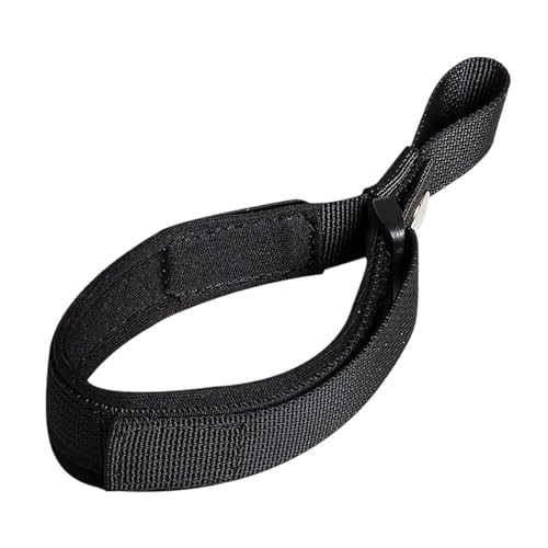 Fenteer Handgelenkschlaufe für Hundeleine, Armband verhindert Herunterfallen der Leine, 50 cm, tragbarer kurzer Haltegriff für Hunde im Hinterhof und, Schwarz Fenteer Handgelenkschlaufe für Hundeleine, Armband verhindert Herunterfallen der Leine, 50 cm, tragbarer kurzer Haltegriff für Hunde im Hinterhof und, Schwarz von Fenteer