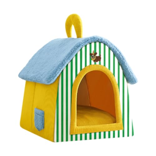 Fenteer Haustier-Unterschlupf, Haustier-Schlafbett, waschbar, bequemes Katzenhaus, Katzenbett-Zelt für Haustiere, Kätzchen, Katzen und kleine Hunde im Freien, M Fenteer Haustier-Unterschlupf, Haustier-Schlafbett, waschbar, bequemes Katzenhaus, Katzenbett-Zelt für Haustiere, Kätzchen, Katzen und kleine Hunde im Freien, M von Fenteer