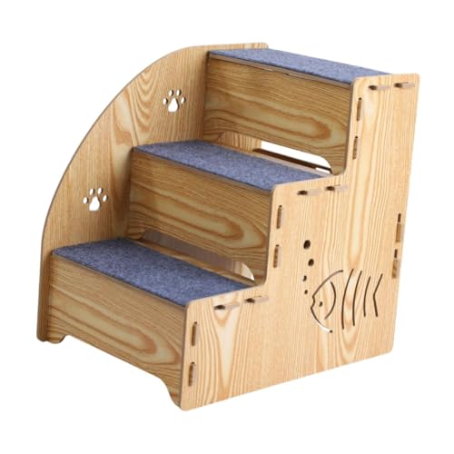 Fenteer Haustierhundetreppe Leiter Hundeleiter 3 Stufen tragbare Anti -Schlupf -Versorgung Haustier Rampe Welpe Treppe für ältere Hunde Auto Hochbett Fenteer Haustierhundetreppe Leiter Hundeleiter 3 Stufen tragbare Anti -Schlupf -Versorgung Haustier Rampe Welpe Treppe für ältere Hunde Auto Hochbett von Fenteer
