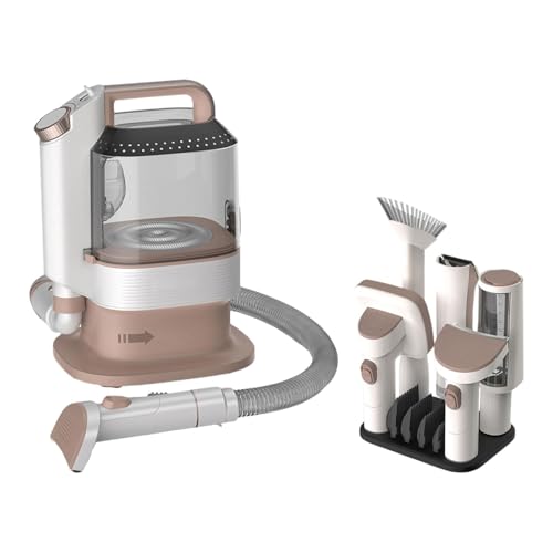 Fenteer Haustierpflege-Sets, Staubbehälter für Tierhaare, Mehrzweck-Tierhaarentferner, geräuscharm, kabellos, elektrisch, Tierhaartrimmerbürste für Fenteer Haustierpflege-Sets, Staubbehälter für Tierhaare, Mehrzweck-Tierhaarentferner, geräuscharm, kabellos, elektrisch, Tierhaartrimmerbürste für von Fenteer