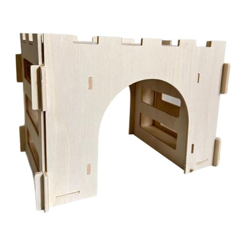 Fenteer Heu-Futterstation für Kaninchen, Spielhaus, leicht zu reinigen, Futter-Futterständer, Heuspender für Rennmäuse, Meerschweinchen, Chinchillas, kleine Fenteer Heu-Futterstation für Kaninchen, Spielhaus, leicht zu reinigen, Futter-Futterständer, Heuspender für Rennmäuse, Meerschweinchen, Chinchillas, kleine von Fenteer