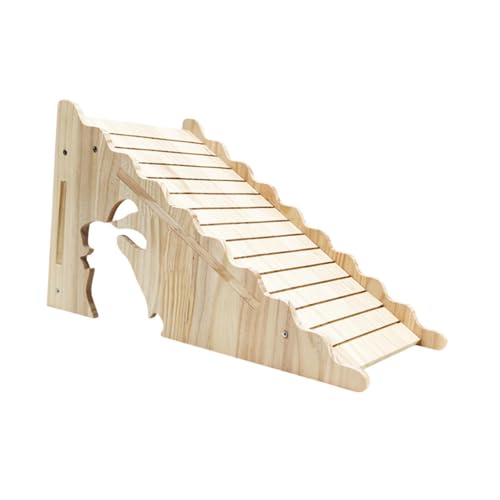 Fenteer Hölzerne Hamsterleiter, Rattenkäfig-Lebensraumspielzeug, Zwerghamsterbrücke für Ratten, Zwerghamster, Rennmäuse, Mäuse, B Fenteer Hölzerne Hamsterleiter, Rattenkäfig-Lebensraumspielzeug, Zwerghamsterbrücke für Ratten, Zwerghamster, Rennmäuse, Mäuse, B von Fenteer