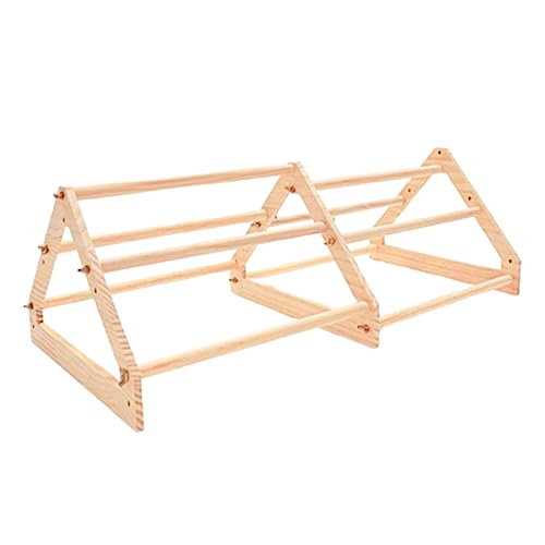 Fenteer Hölzerne Kükenstange, Kükenzubehör, Hühnerspielzeugstall und Brutapparat, Ständer, Halter, Papageienbabyküken, 3, Hühnerställe, Kükenständer Fenteer Hölzerne Kükenstange, Kükenzubehör, Hühnerspielzeugstall und Brutapparat, Ständer, Halter, Papageienbabyküken, 3, Hühnerställe, Kükenständer von Fenteer