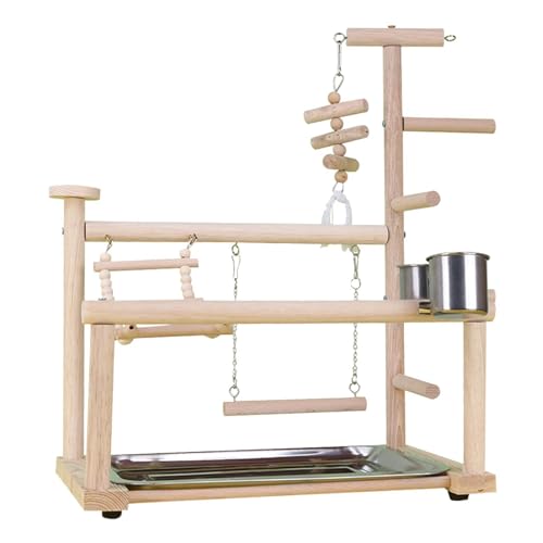Fenteer Holz Papagei Vogel Spielplatz Sittich Vogel Spielständer Papagei Klettergerüst Haustier Papagei Spielständer Aras Kleine Sittiche Finken Fenteer Holz Papagei Vogel Spielplatz Sittich Vogel Spielständer Papagei Klettergerüst Haustier Papagei Spielständer Aras Kleine Sittiche Finken von Fenteer