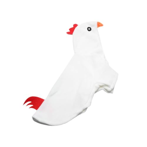 Fenteer Hunde-Hühnerkostüm, Halloween-Kostüme, Tierkleidung, modische Dekoration, Haustierkostüm, Hundekleidung für Anziehpartys, Katzenwelpen, L Fenteer Hunde-Hühnerkostüm, Halloween-Kostüme, Tierkleidung, modische Dekoration, Haustierkostüm, Hundekleidung für Anziehpartys, Katzenwelpen, L von Fenteer